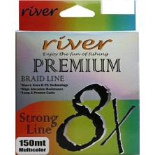 River Premium 8x Örgü 150M Multicolor Ip Misina 0,20 mm