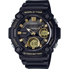 Casio Analog-Digital Combination 52.2 mm Quartz Saat AEQ-120W-9AVDF