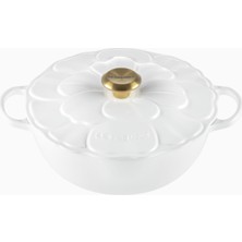 Le Creuset La Marmite Anemon Çiçeği Döküm Tencere 26 cm