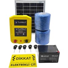 Turgut Teknoloji Yıldıran Elektrikli Çit Sistemleri Set