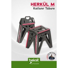 Beksit Outdoor Herkül M Katlanır Reflektörlü Tabure (Antrasit)