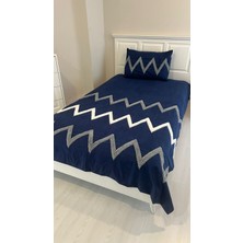 Lena Maison Trio Şönil Nakışlı Tek Kişilik Yatak Örtüsü 165X225 cm