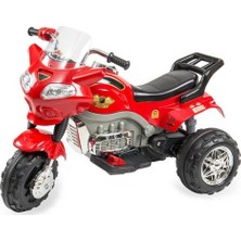 Aliş Go Way Turbo Akülü Motor 12 Volt Kırmızı ve Amörtisörlü Süspansiyon