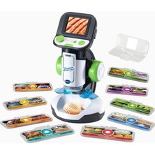 VTech Baby Vtech Etkileşimli Video Mikroskobu LCD Ekranlı 20X Büyütme