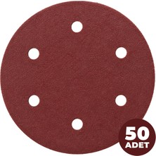 Uniflex Alçı Duvar Zımparası 225 mm | 6 Delikli | 220 Kum | 50 Adet | Alçıpan ve Duvar Zımparası