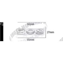 Wisco TW6110100 Peugeot Yazı 208 (Krom Peugeot) 348688