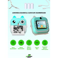 Steep Solid Anlık Termal Yazıcılı Dijital Çocuk Kamerası 2.4 Inç Hd Şipşak Fotoğraf Makinesi