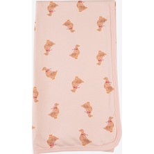 Kitikate Organik Little Duck Battaniye Pembe