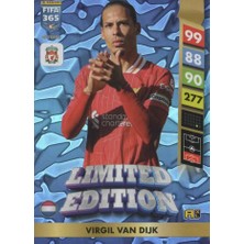 Hediyecik 2025 Fifa 365 Virgil Van Dijk Limited Edition Xxl Futbolcu Kartı Büyük Boy