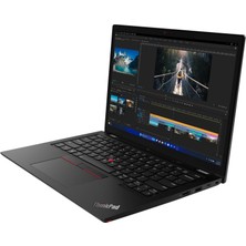 Lenovo Thinkpad L13 Yoga Intel Core Ultra 7 165U 32GB 512GB SSD 13.3" Wuxga IPS Dokunmatik+Kalem Windows 11 Pro Notebook Asbertech