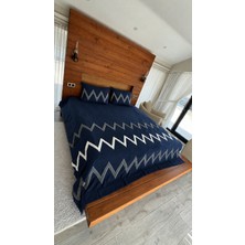 Lena Maison Trio Şönil Nakışlı Çift Kişil Yatak Örtüsü 240X260 cm