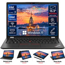 Lenovo Thinkpad L13 Yoga Intel Core Ultra 7 165U 32GB 2tb SSD 13.3" Wuxga IPS Dokunmatik+Kalem Windows 11 Pro Asbertech