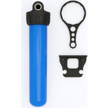 Enessu 20"-1" giriş Çıkışlı Su Arıtma Filtre Kabı 20" Filter Housing Mat Renk Yosun Tutmaz