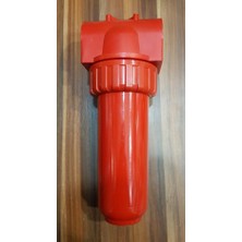 Enessu Isıya Dayanıklı 10 Daire Girişi Su Arıtma Filtre Kabı 3/4 inch