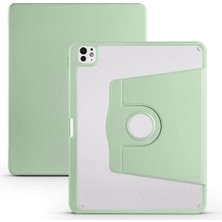 Ottonova iPad Pro 13 2025 M5 Kılıf Kalem Bölmeli Logo Gösteren Uyku Modlu Dönebilen Standlı Tam Uyumlu Kılıfolog