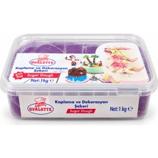 Ovalette Şeker Hamuru Mor 1 kg