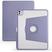 More TR iPad Pro 13 2025 M5 Kılıf Kalem Bölmeli Logo Gösteren Uyku Modlu Dönebilen Standlı Tam Uyumlu Mtr