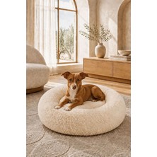 Konforlu Peluş Köpek ve Kedi Yatağı, Şık ve Dekoratif Design