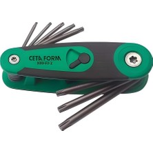 Ceta Form K99-F3 Çakı Tipi Torx Anahtar Takımı 8 Parça