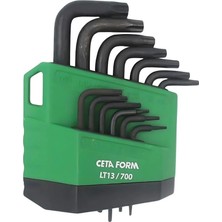 Ceta Form LT13/700 Torx Allen Anahtar Takımı Kısa 13 Parça