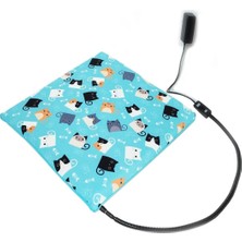 Isıtıcılı Kedi ve Köpek Minderi 45X45CM, 12V, Rahat ve Konforlu Uyku Alanı