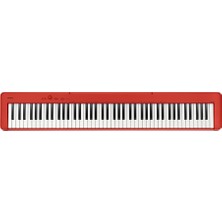 Casio CDP-S160RD Taşınabilir Dijital Piyano (Kırmızı)