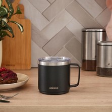 Karaca Thermal Çelik Mug 420 ml Siyah