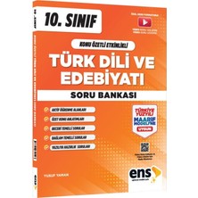 Ens Yayıncılık 10. Sınıf Türk Dili ve Edebiyatı Konu Özetli Etkinlikli Soru Bankası 2027