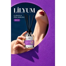 Vivaldi Home Lilyum Çiçeği Çubuklu Oda Kokusu 50 ml | Zarif & Kalıcı Ortam Kokusu