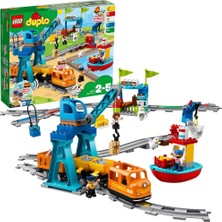 LEGO® DUPLO® Kargo Treni 10875 - 105 Parça Eğitici Oyuncak Seti 2 Yaş ve Üzeri Çocuklar İçin