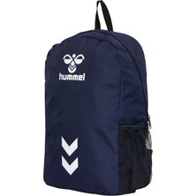 Hummel Lacivert Çok Bölmeli Okul Seyahat Sırt Çantası Unisex Spor Çanta 227175 Hml Core
