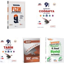 Belirtilmemiş 2027 Limit 10. Sınıf Etkinlikli Maarif Fizik + Matematik Soru + Anla Kazan Paragraf Deneme 3'lü Set