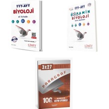 2027 Limit Tyt Ayt Biyoloji El Kitabı + Dopamin Soru + Anla Kazan Paragraf Deneme 3'lü Set