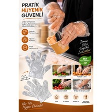 Palpak Kullan At Şeffaf Eldiven 1 Koli 10000 Adet