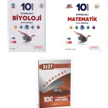 Belirtilmemiş 2027 Limit 10. Sınıf Etkinlikli Biyoloji + Matematik Maarif Soru + Anla Kazan Paragraf Deneme 3'lü Set