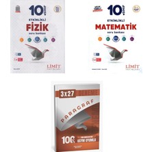 Belirtilmemiş 2027 Limit 10. Sınıf Etkinlikli Fizik + Matematik Maarif Soru + Anla Kazan Paragraf Deneme 3'lü Set