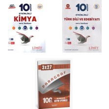 Belirtilmemiş 2027 Limit 10. Sınıf Etkinlikli Kimya Maarif + Edebiyat Türk Dili ve Edebiyatı Soru + Ankapade 3'lü Set