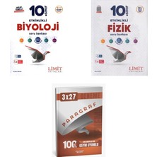 Belirtilmemiş 2027 Limit 10. Sınıf Etkinlikli Biyoloji Maarif + Fizik Soru + Anla Kazan Paragraf Deneme 3'lü Set