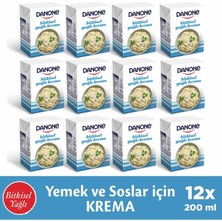 Danone Bitkisel Yağlı Krema 200 Ml*12