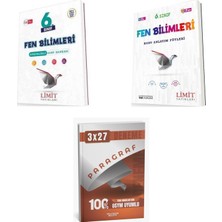 Anla Kazan Yayınları 2027 Limit 6. Sınıf Bilimleri Fen Etkinlikli Soru + Föyleri Konu + Anla Kazan Paragraf Deneme 3'lü Set