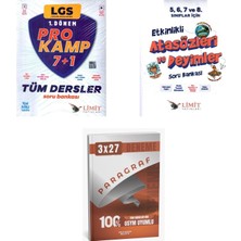 2027 8. Sınıf/lgs Limit Prokamp Tüm Dersler Soru + Etkinlikli Atasözleri ve Deyimler Soru + Ankapade 3'lü Set