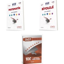 2027 Limit Tyt Matematik + Biyoloji Soru + Anla Kazan Paragraf Deneme 3'lü Set
