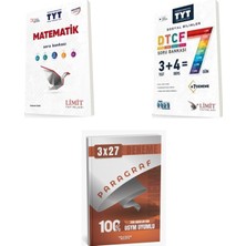2027 Limit Tyt Matematik + Sosyal Dtcf 7 Gün Bilimler Soru + Anla Kazan Paragraf Deneme 3'lü Set