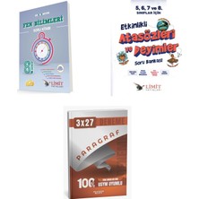 2027 8. Sınıf/lgs Limit Kronometre Fen Bilimleri Soru + Etkinlikli Atasözleri ve Deyimler Soru + Ankapade 3'lü Set