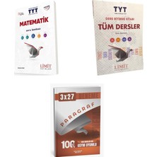 2027 Limit Tyt Matematik + Tüm Dersler Soru + Anla Kazan Paragraf Deneme 3'lü Set