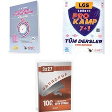 2027 8. Sınıf/lgs Limit Kronometre Din Kültürü ve Ahlak Bilgisi Soru + Prokamp Tüm Dersler Soru + Ankapade 3'lü Set