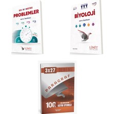 2027 Tyt Limit Kronometre Problemler Soru + Biyoloji Soru + Anla Kazan Paragraf Deneme 3'lü Set