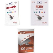 2027 Limit Tyt Matematik + Fizik Soru + Anla Kazan Paragraf Deneme 3'lü Set