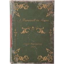 Mudo Home A FAREWELL TO ARMS KİTAP KUTU 19X7X27 CM