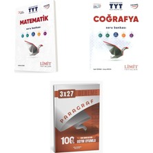 2027 Limit Tyt Matematik + Coğrafya Soru + Anla Kazan Paragraf Deneme 3'lü Set